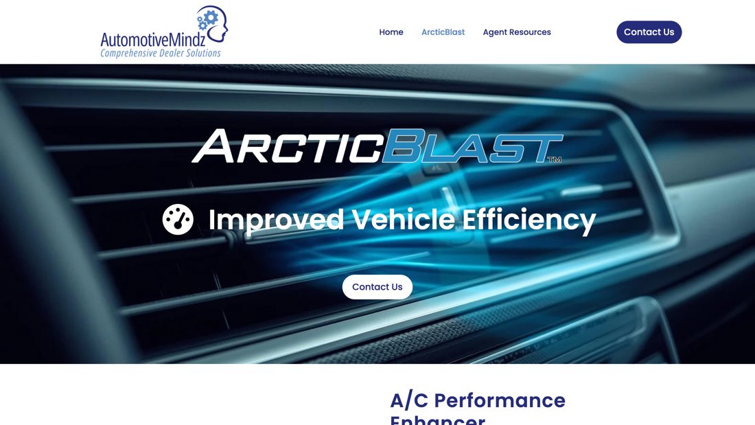 Arctic Blast — A/C Performance Enhancer