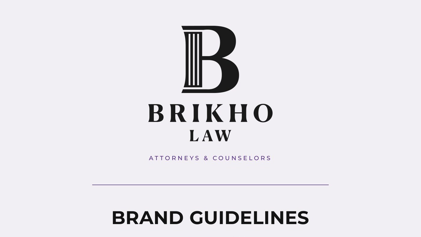Brikho Law — Brand guidelines