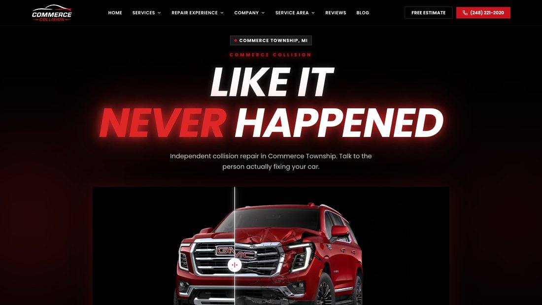 Commerce Collision — Commerce Township collision repair