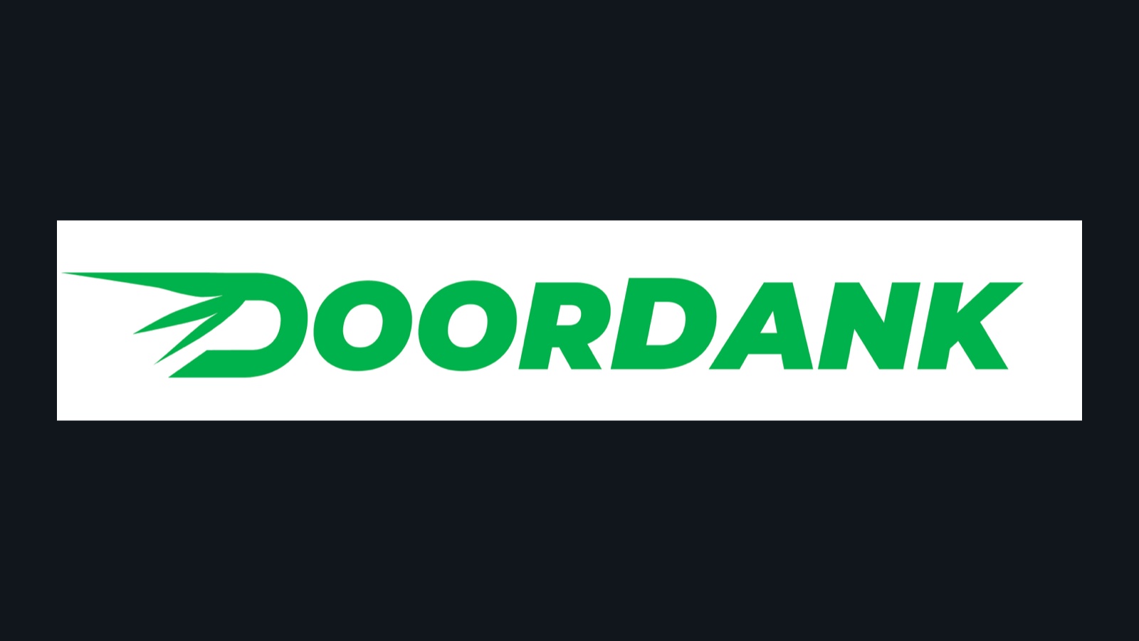 DoorDank — Delivery brand mark
