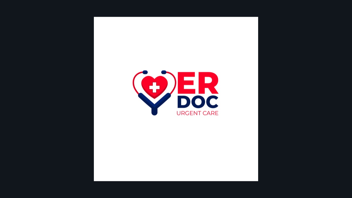 ER Doc Urgent Care — Healthcare brand identity