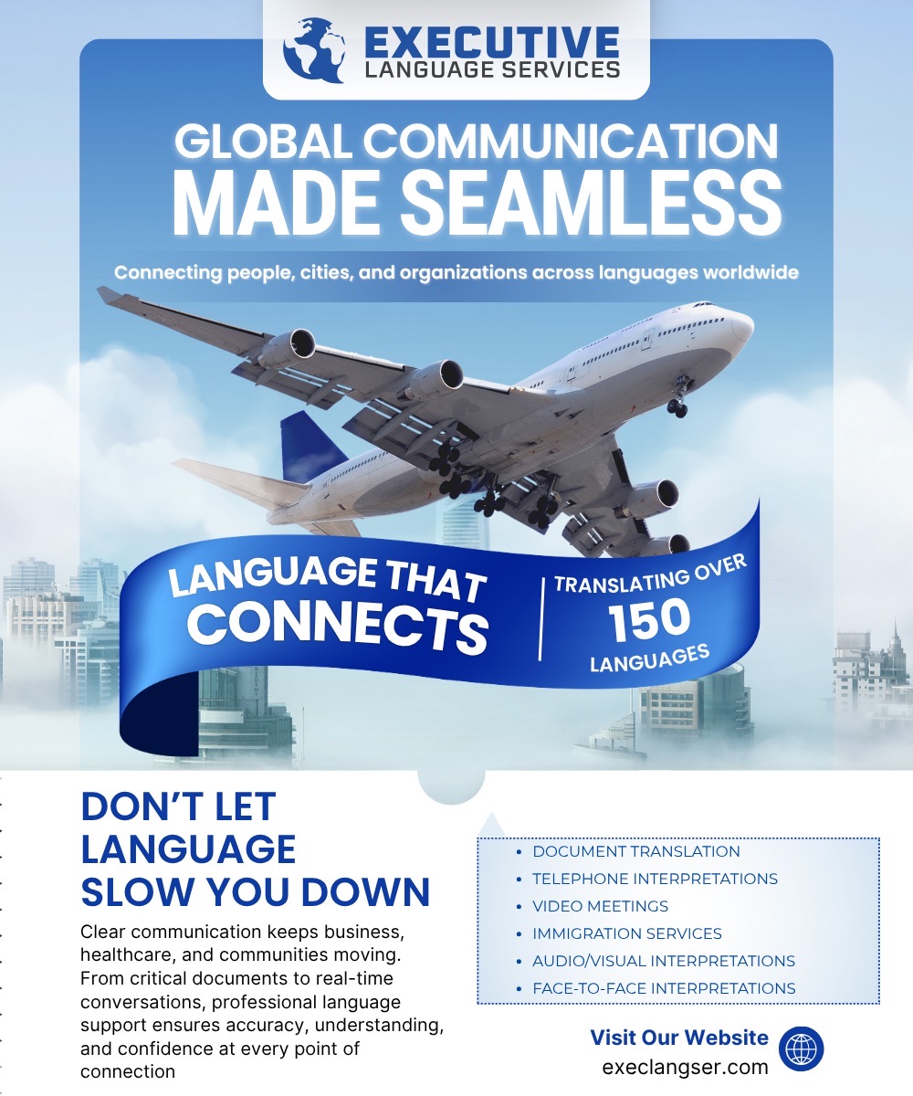 Executive Language Services — Social media campaign