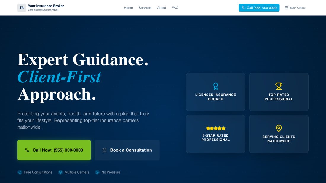Health Insurance — Expert, Client-First Guidance