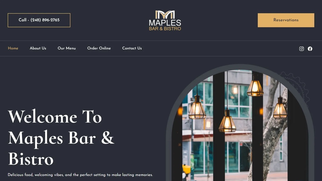 Maples Bar & Bistro — Neighborhood bar & bistro