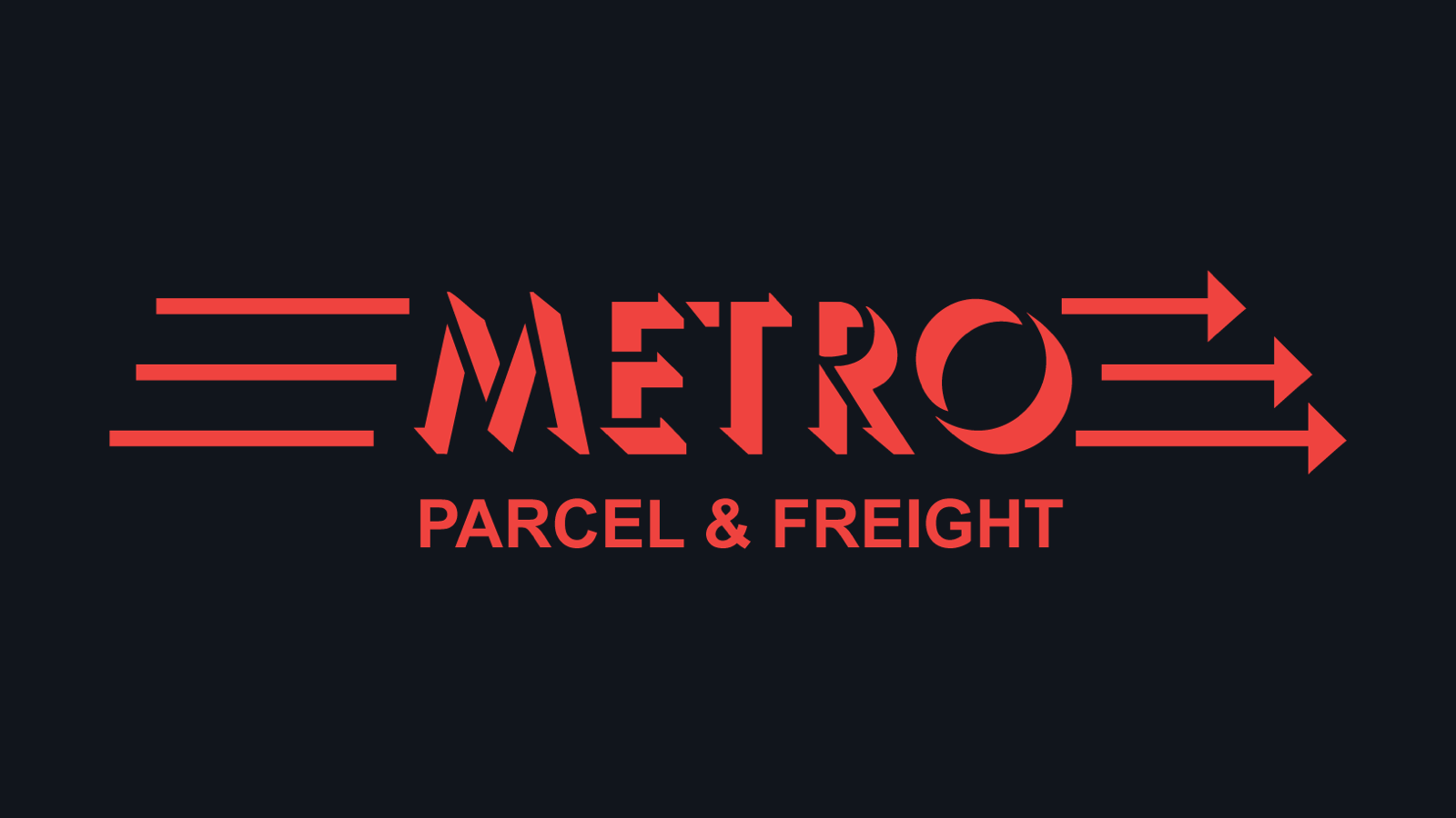 Metro Parcel & Freight — Logo design