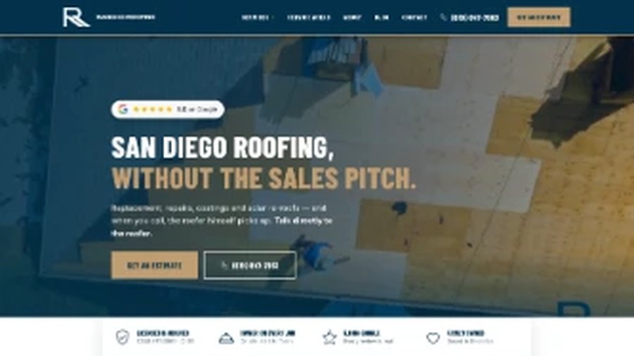 Rancho Roofing — San Diego roofing, without the sales pitch.