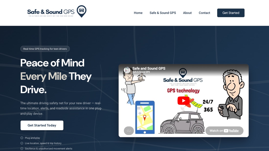 Safe & Sound GPS — GPS tracking & fleet management