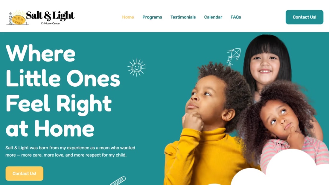 Salt & Light Child Care — Where Little Ones Feel Right at Home