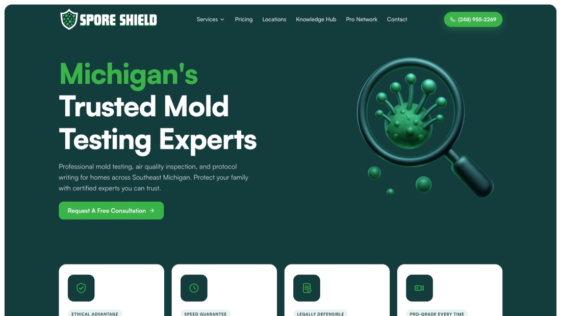 Spore Shield — Michigan mold-testing experts